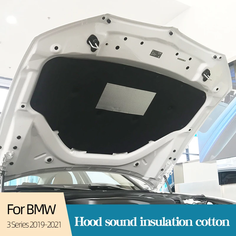 

Car Front Hood Engine Sound Heat Insulation Cotton For BMW G20 G28 2019 2020 2021 3 Series Heat Protective Accessories