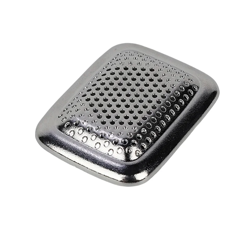 

Car Roof Microphone Decor Cover Trim for 2014-2022 Accessories (ABS Silver)