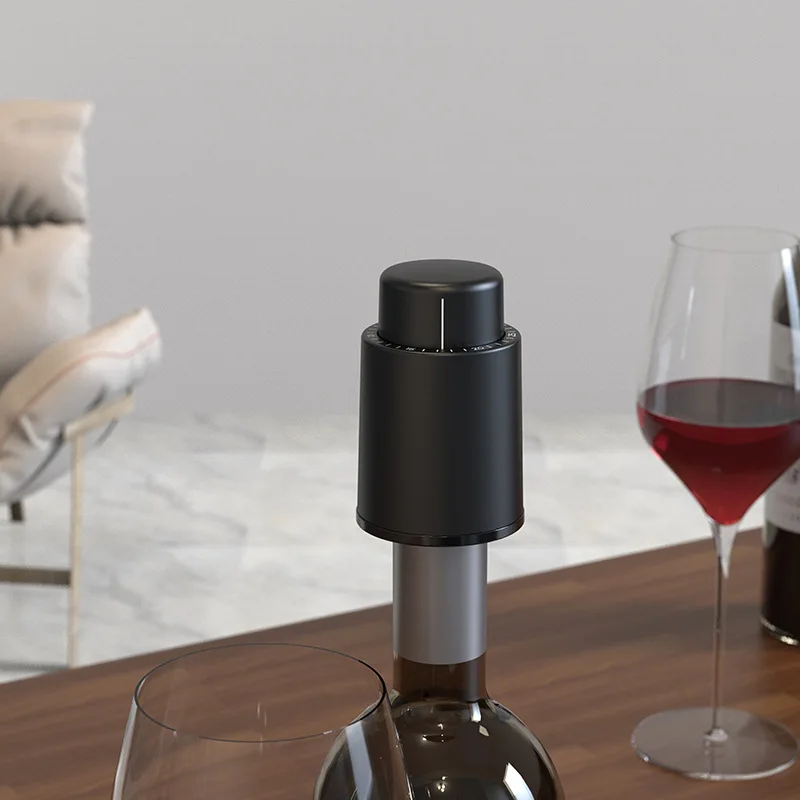 

Vacuum Red Wine Bottle Stopper Food Grade Red Wine Fresh-keeping Sealing Stopper Foreign Wine Fresh-keeping Sealing Stopper