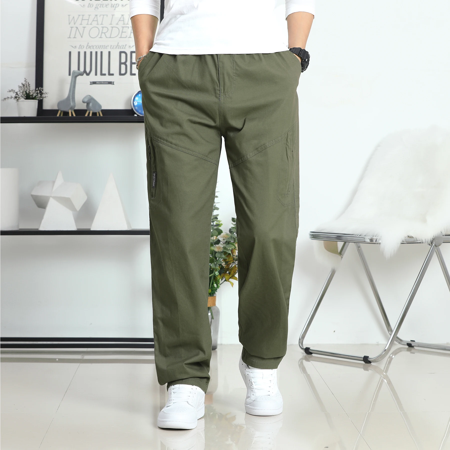 Мужские модные брюки 2024 года осень-весна спортивные штаны уличная одежда