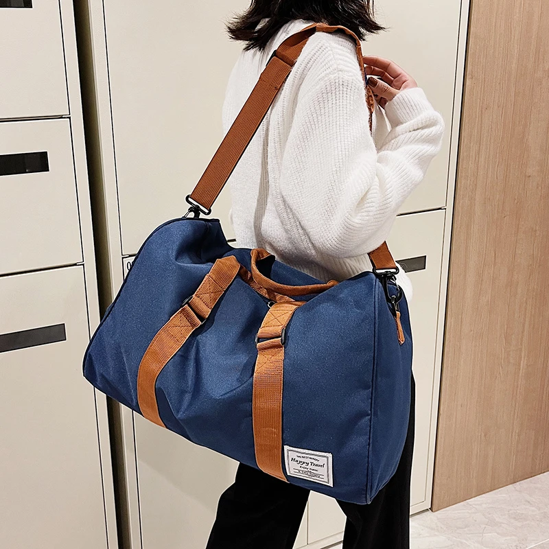 High Quality Large Capacity Travel Bag Men And Women Store Clothes Quilt Cross-Carrying Business Trip Boarding Duffel Bag M645