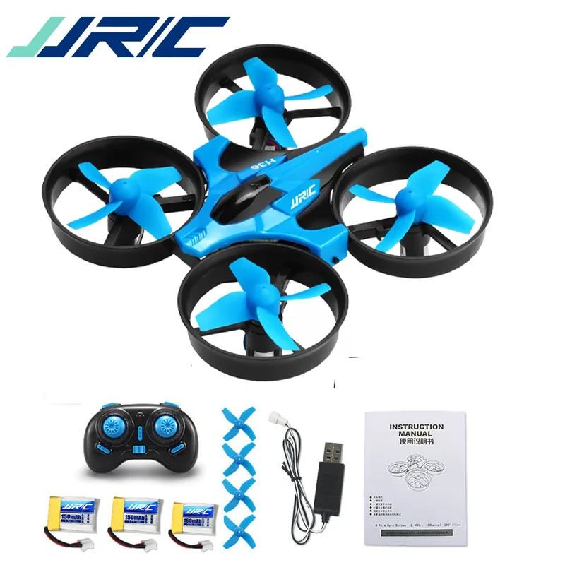 

JJRC H36MINI 2.4G RC Mini Drone Helicopter 4CH Toy Quadcopter Drone Headless 6Axis One Key Return 360 Degree Flip LED Rc Toys