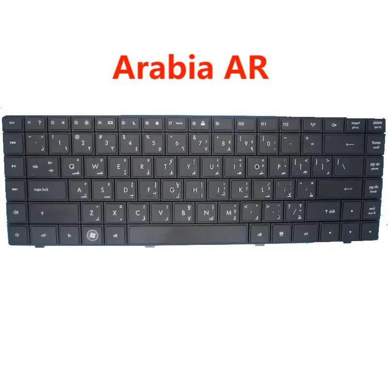 Клавиатура для HP Для Compaq CQ620 CQ621 CQ625 V115326A Арабская французская ARFR/Аравия AR/Бельгия