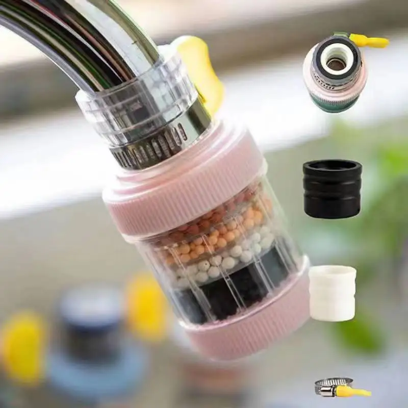 

Kitchen Faucet Booster Shower Bathroom Toilet Water Saver Tap Water Splash-Proof Head Water Filter Filter Bubbler