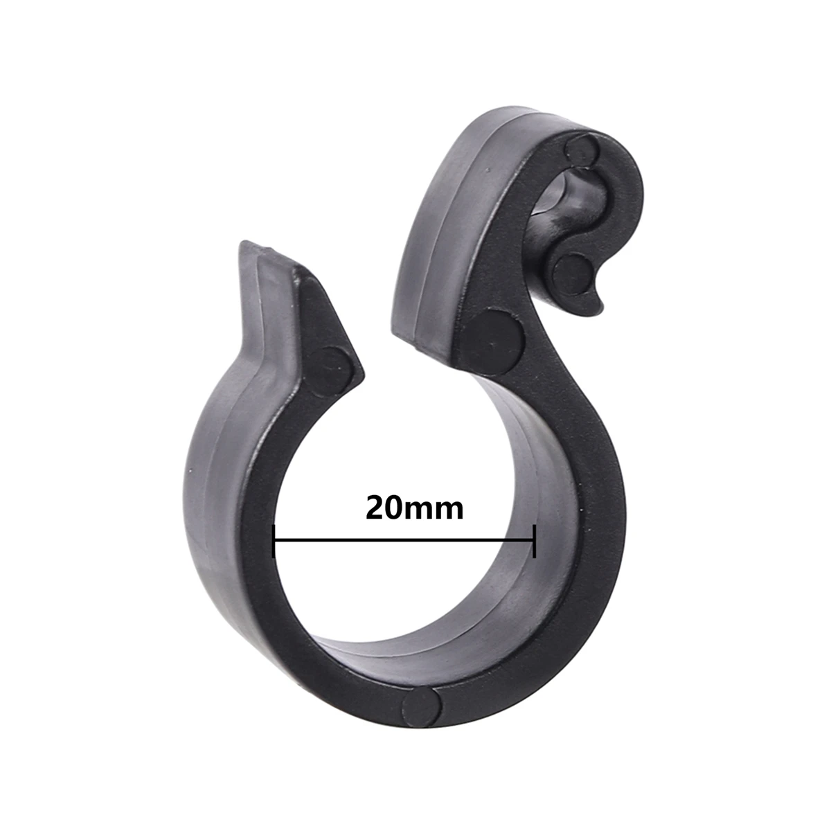 

Крючок для подключения садового водопровода, крепежный зажим, зажим для крепления трубки DN12/16/20/25 мм, пряжка для затяжки шланга, система орошения сада