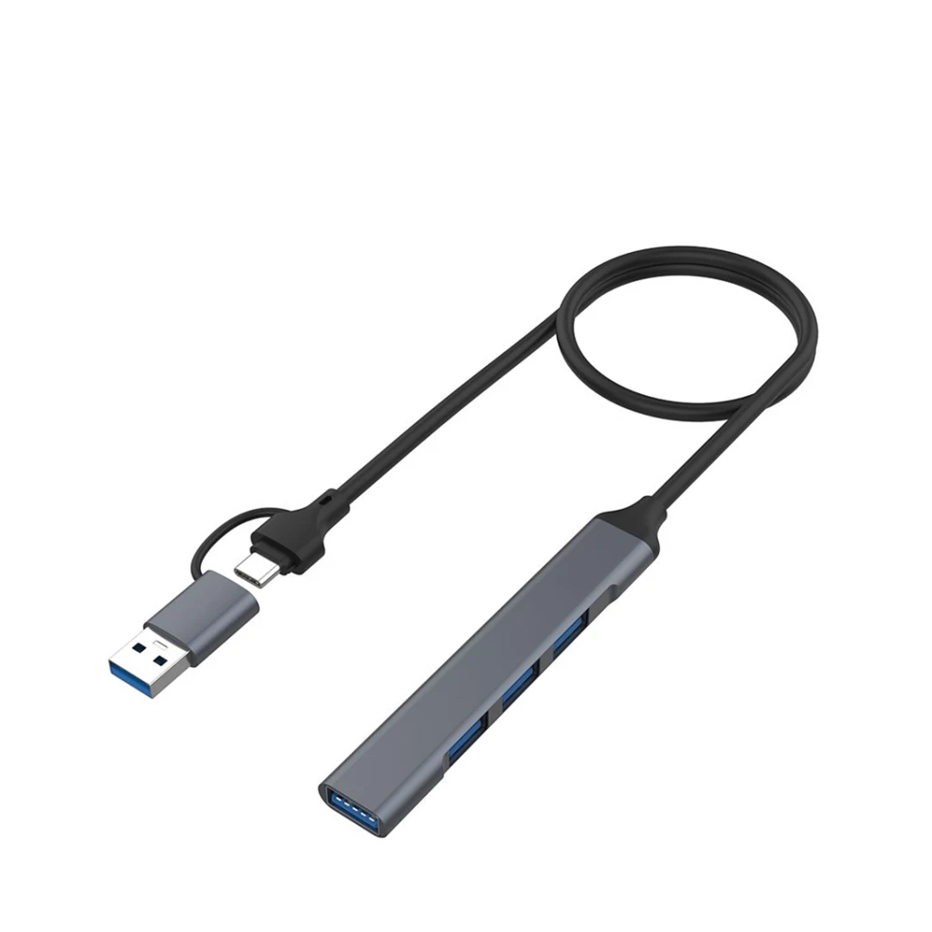 

Высокоскоростной Разветвитель USB C Hub 3,0, Разветвитель USB типа C, 4/7 портов, разветвитель с несколькими портами, 50 см, для компьютера, ноутбука, ПК