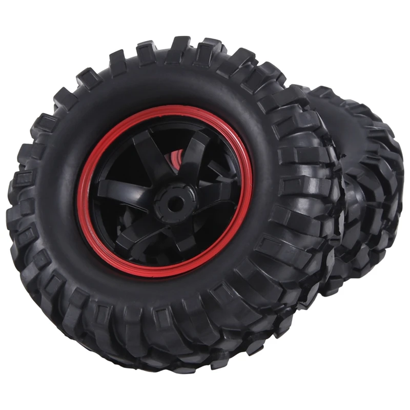 4 шт. 96 мм 1 9 дюйма резиновые шины/ширы и колесные диски для осевого SCX10 D90 Tamiya CC01 1:10