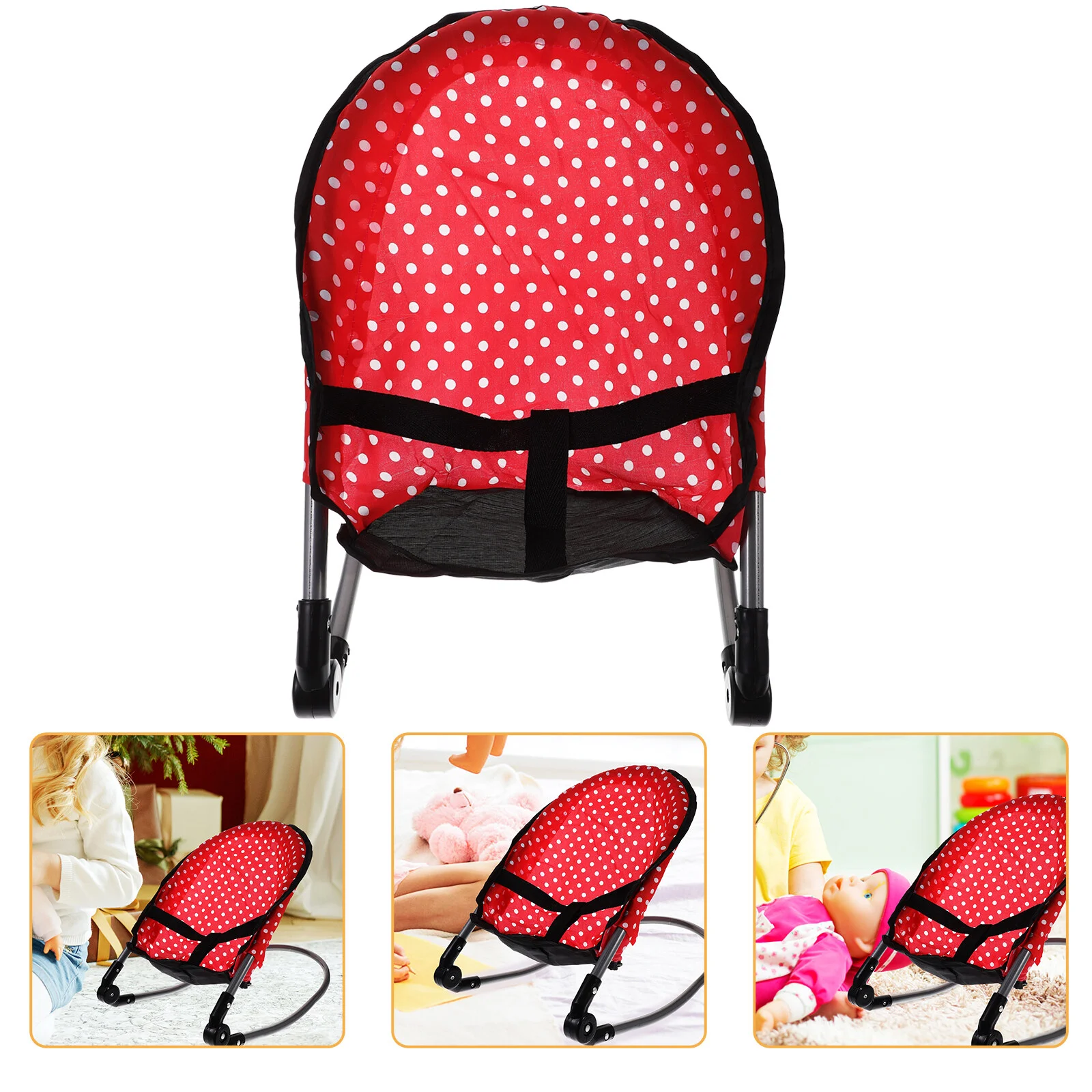 

The Swing Chair Adorable Furniture House DIY Decor Adornment Ornament Accessory Mini Decoration Dolls Girls