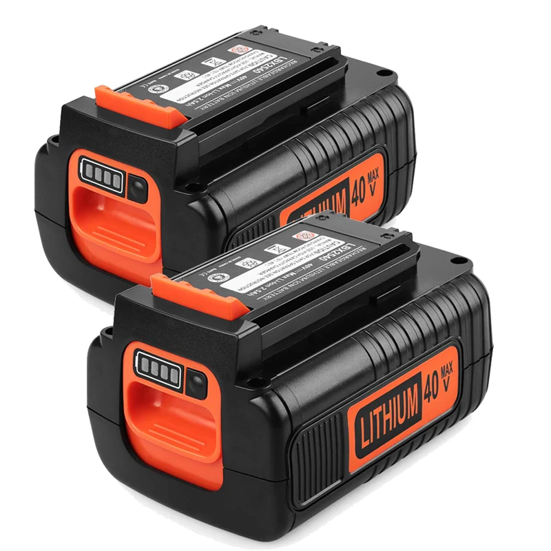 

Литиевая батарея для Black & Decker LCS1240, 2022, 40 в, 6000 мАч, LBX1540, LST136W, LBX2040, LBXR36, LBXR2036, LST540