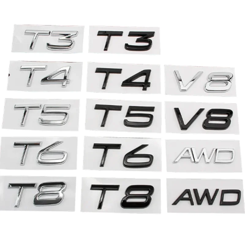 Автомобильный 3D ABS багажник с буквами логотипа эмблема наклейки Стайлинг