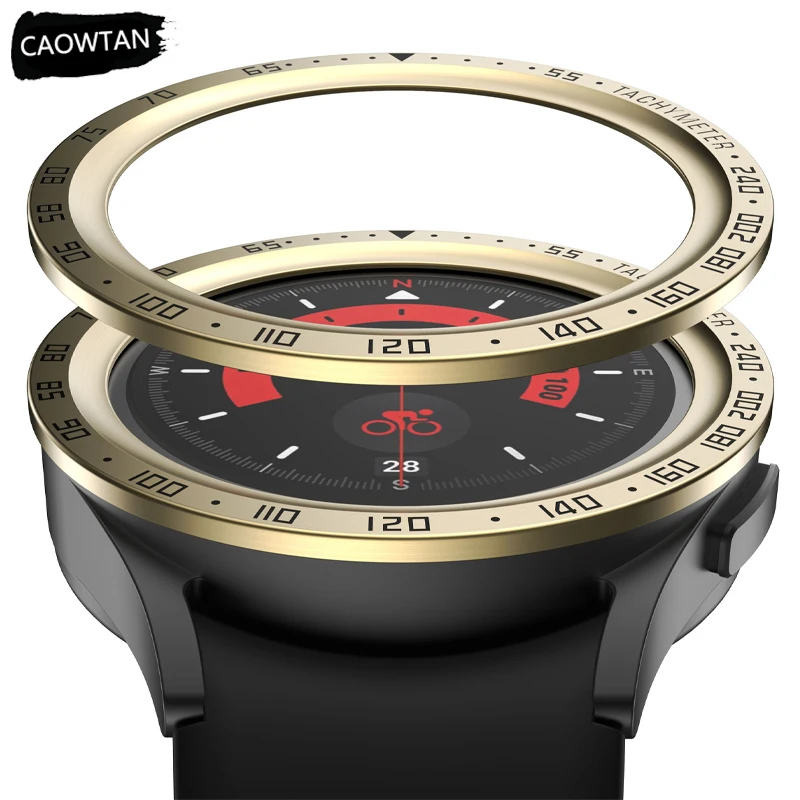 Galaxy Watch 5  Metal Cover for Samsung Galaxy Watch 6 4 Classic 47 43mm 46mm 42mm Smartwatch 5 Pro 45mm Case Bumper Bezel Galaxy 4 5 40mm 44mm 