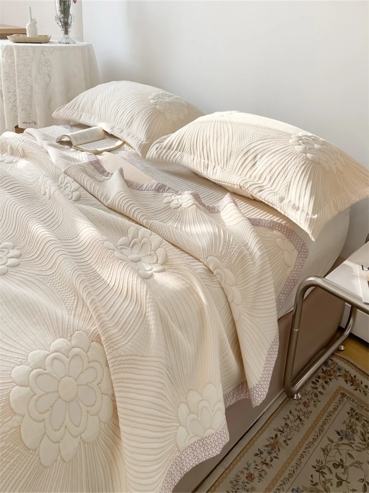 Вязаный хлопковый жаккардовый многофункциональный чехол из полыни