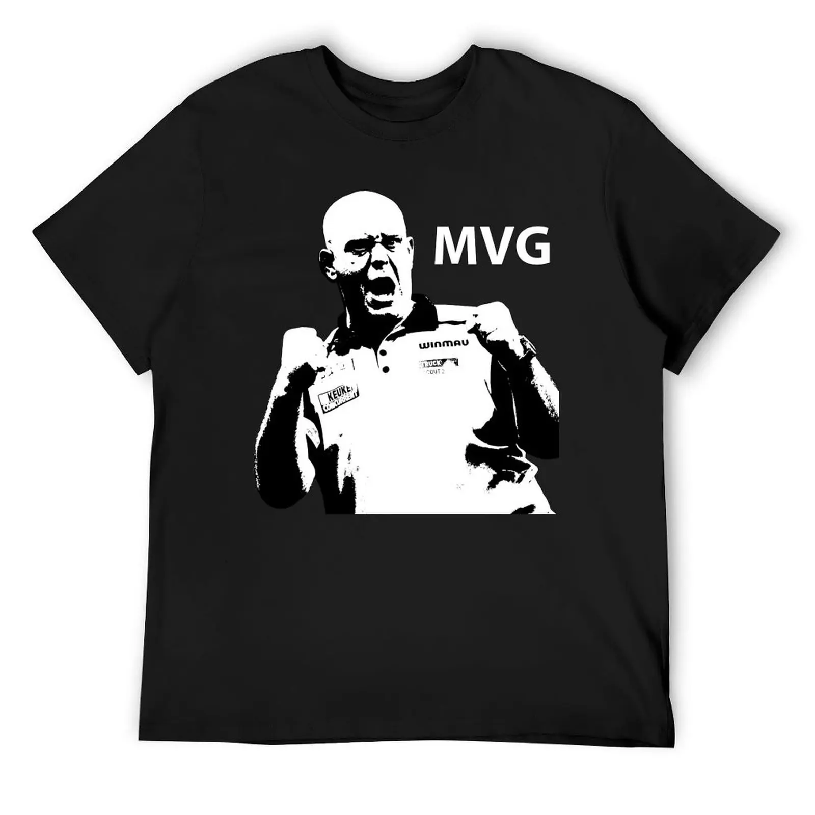 Футболка Michael Van Gerwen винтажные футболки корейские модные толстовки мужские