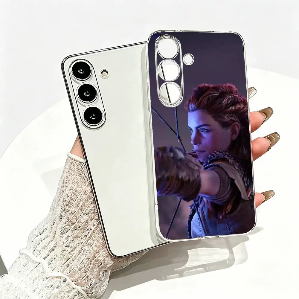 Фото Чехол для телефона H-Horizon Zero Dawn Aloy Game для Samsung A10,12,20,21S,30,31,40,50,51,52,70,71, прозрачный чехол №2