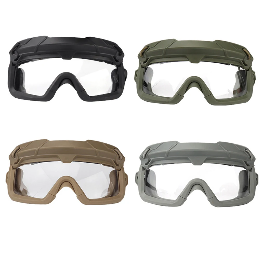 

Тактические очки для страйкбола, черные, коричневые, зеленые ветрозащитные очки для мотоцикла, защитные очки для пейнтбола CS