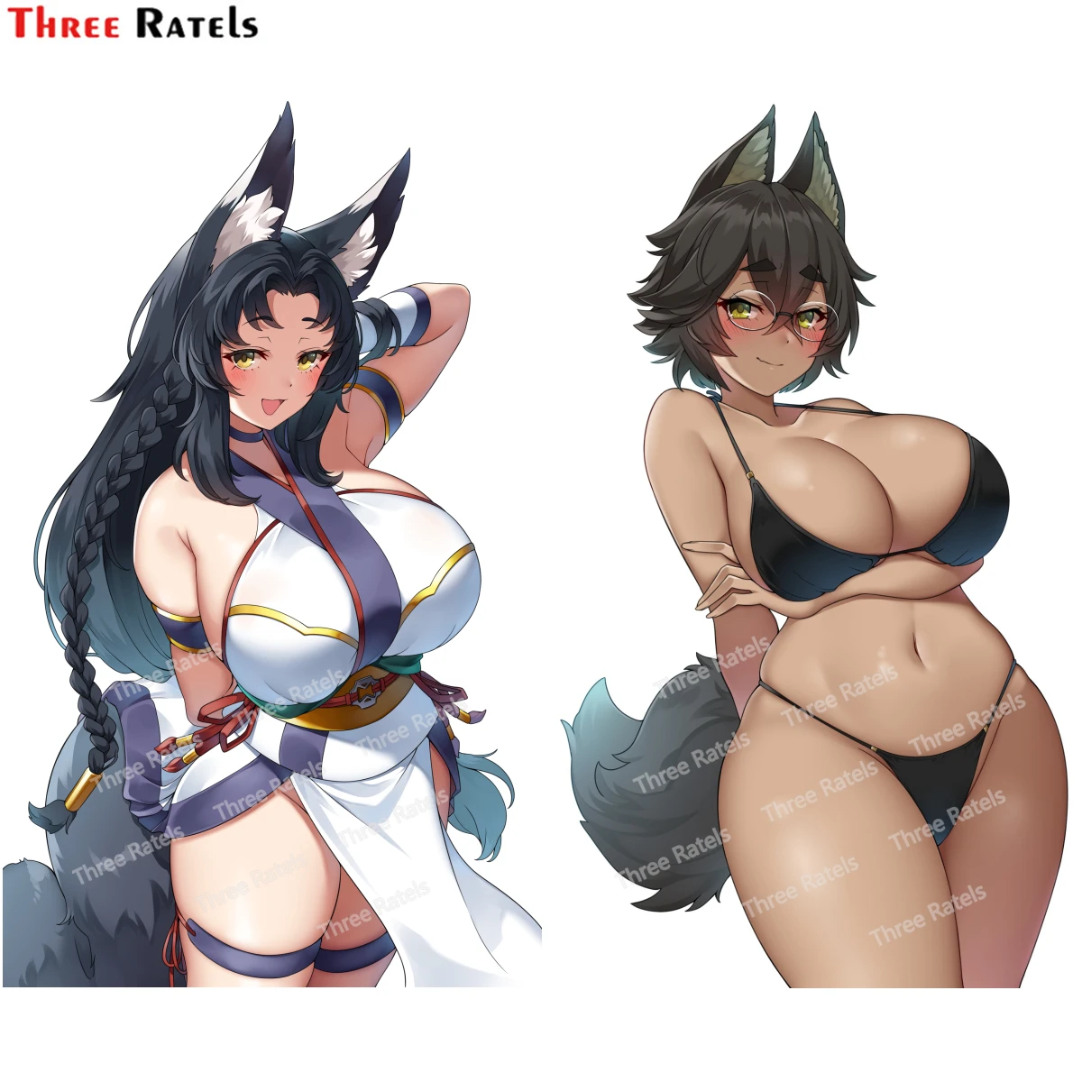 

Three Ratels G452 OriginalSexy Girl Brand Car Sticker Decal For Bicycle Motorcycle Laptop Helmet Truck Car