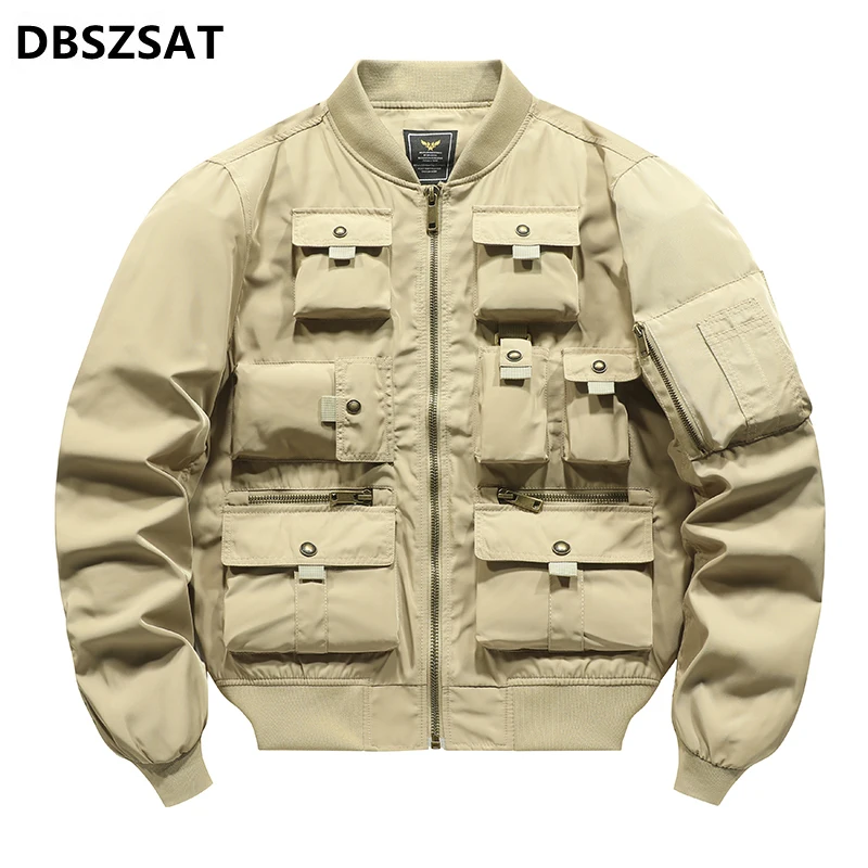 2028 XKK модная мужская куртка-бомбер ветровка в стиле милитари искусственная