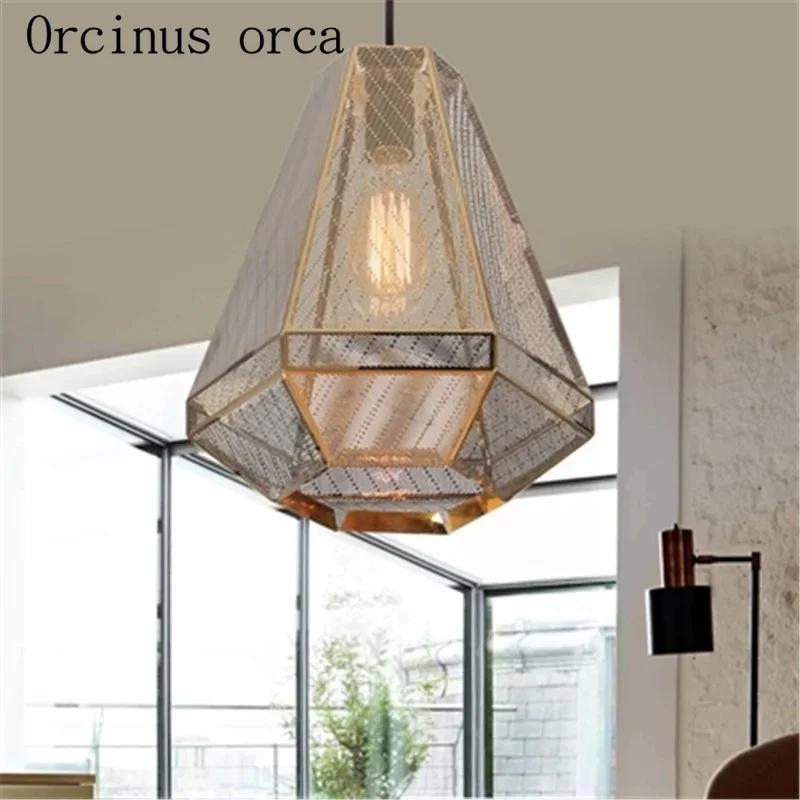 Современная люстра из нержавеющей стали Pyramid Louhua Diamond Light