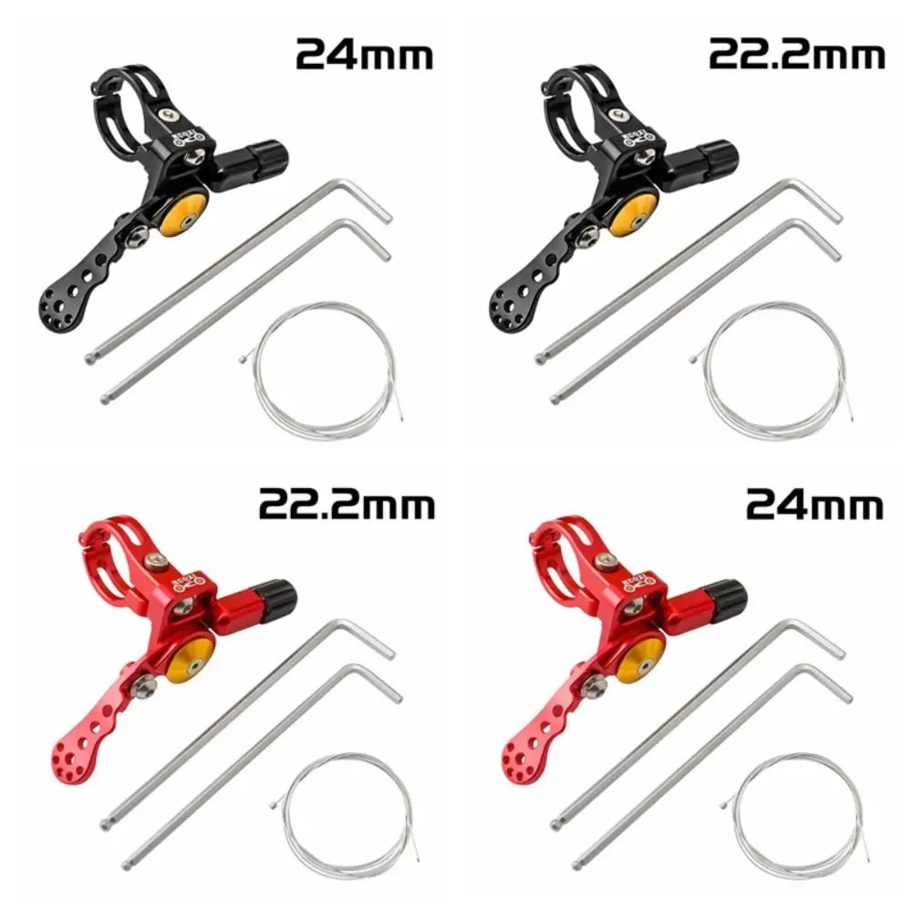 

22.2mm/24mm Aluminium Alloy MTB Dropper Seat Post Lever Bicycle Seatpost Remote Controller Bike Seats Shifter