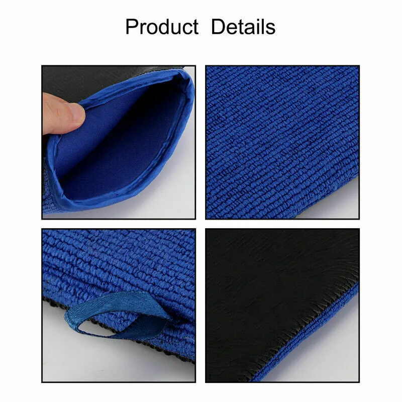 

1pc Microfiber Soft Auto Car Washing Glove Car Cleaning Faster Than Clay Bar Towel Cloth Brush Motorcycle Washer Care Products