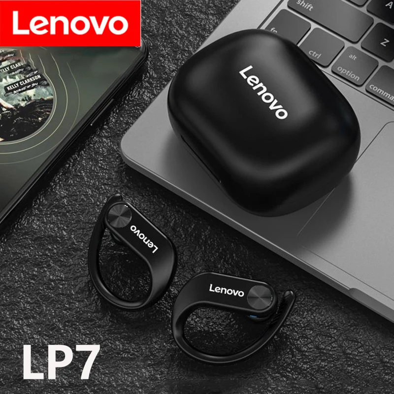 

Original Lenovo LP7 True Wireless Headset Bluetooth 5.0 Game Earbuds TWS sports Long Standby Touch Control Headphones With Mic