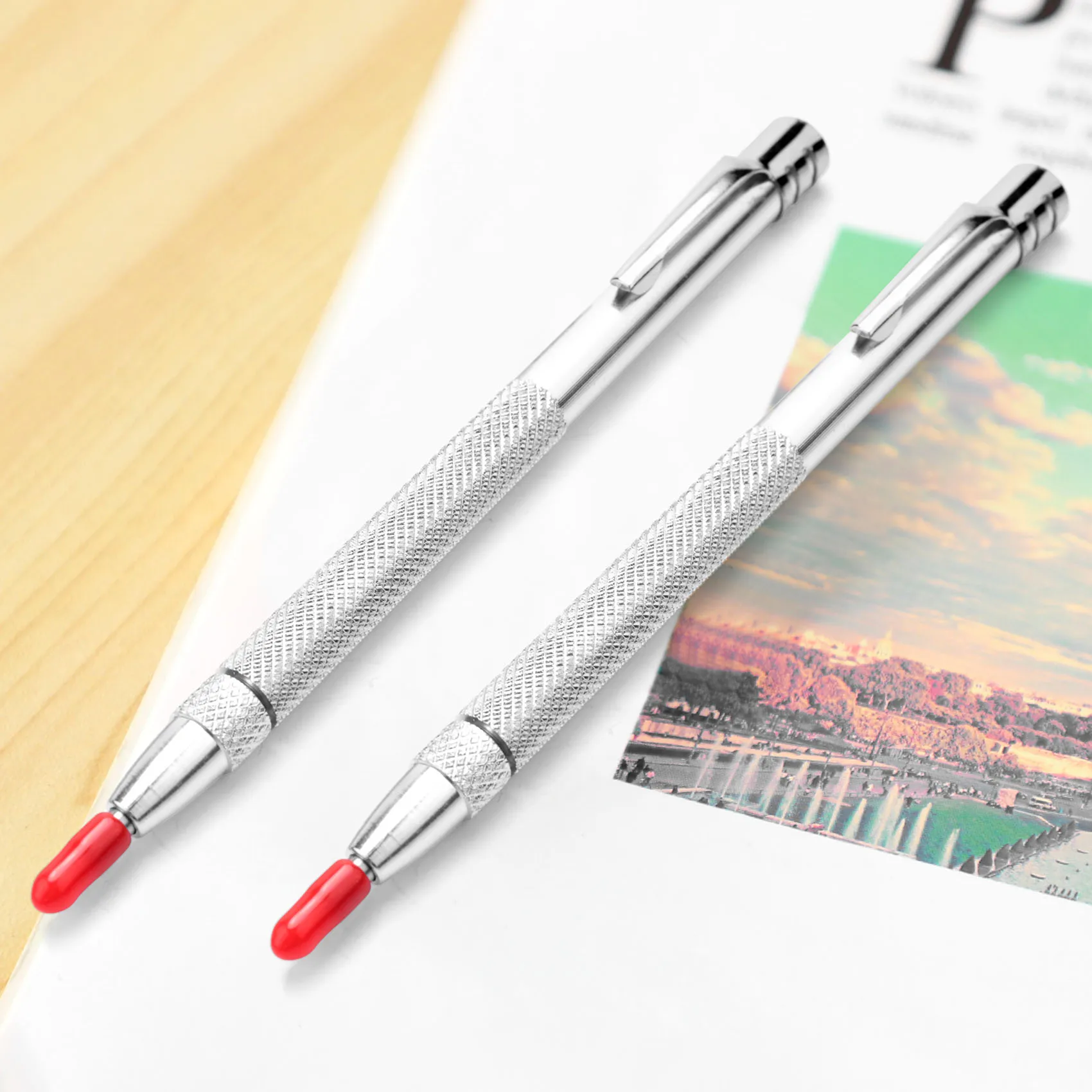 10-х предметная ручка из карбида вольфрама с магнитом алюминиевая гравировальная