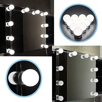 Hollywood Style,led Vanity Mirror Lights Kit With Dimmable Light Bulbs,lighting Fixture Strip For Makeup Vanity Table Set