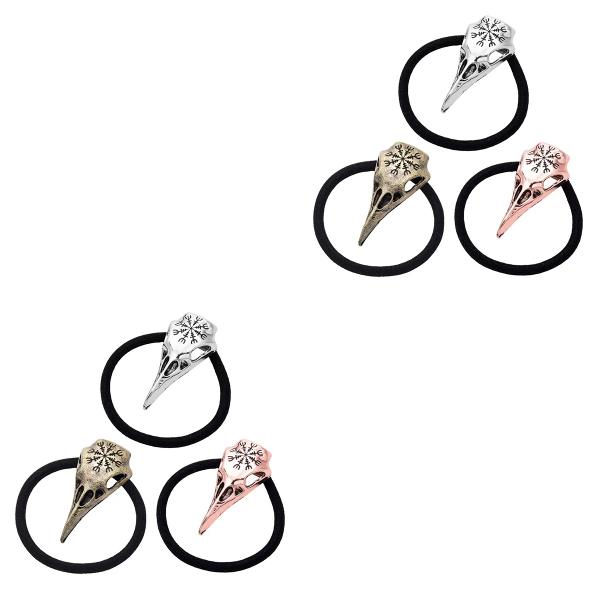 

Веревка Goth аксессуары для волос на Хэллоуин женские мужские завязки пони хвост держатель