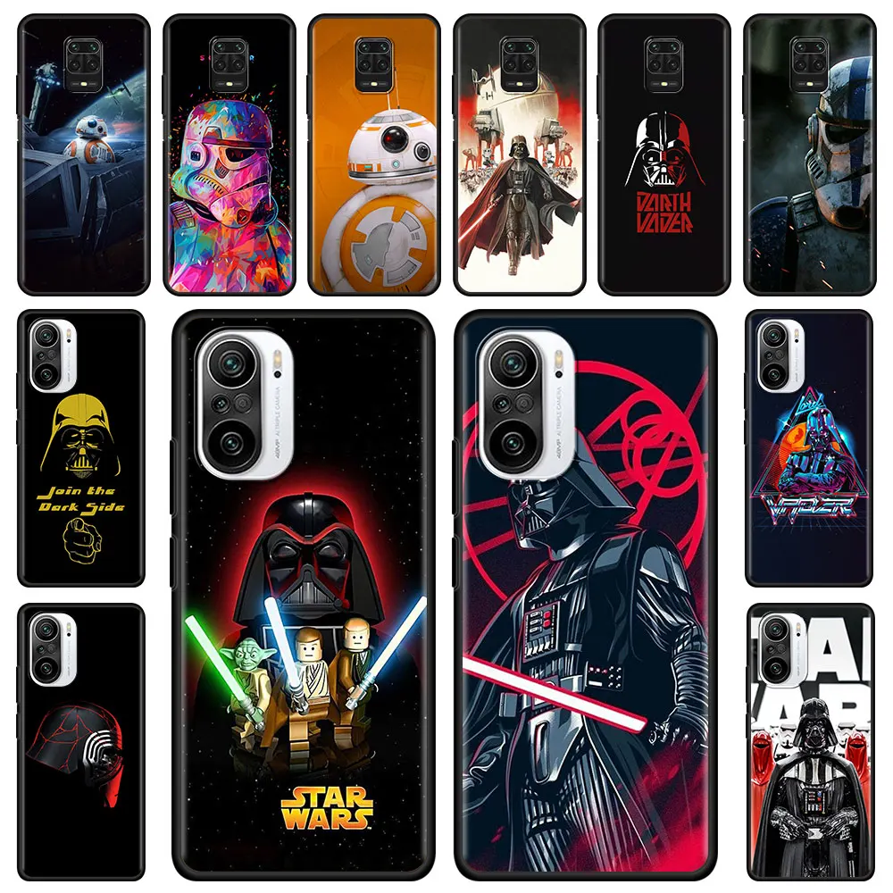 

Чехол для Xiaomi Redmi Note 11, 8, 10 Pro, 5G 9, 9S, 8T, силиконовые чехлы, чехол, чехлы, чехлы, Дисней, Звездные войны
