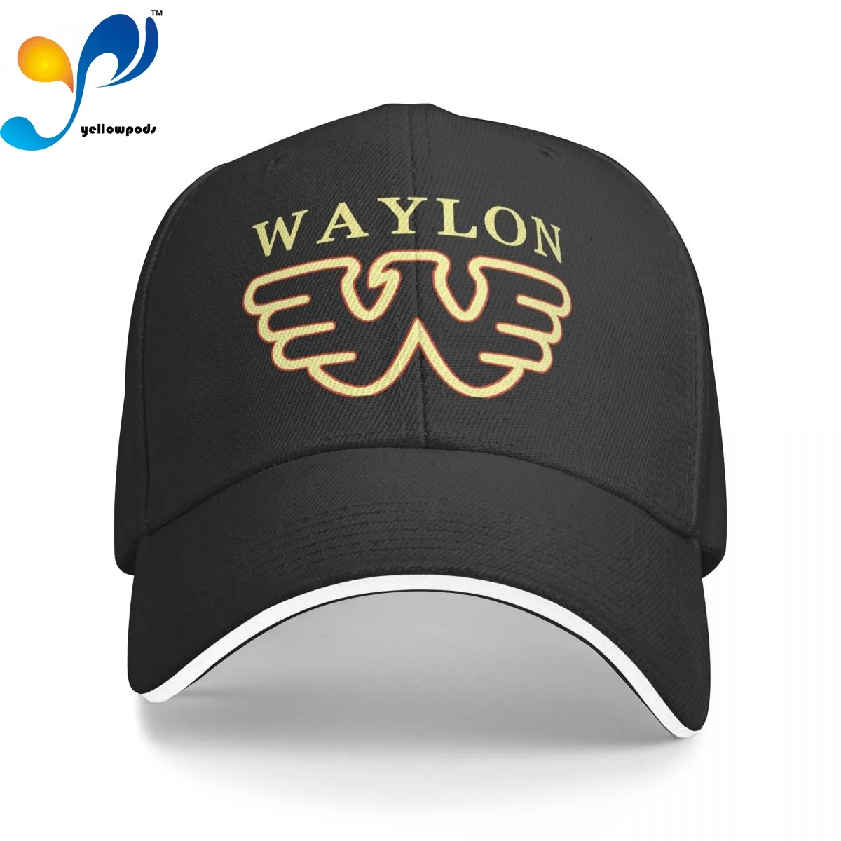 

Waylon hats Jennings Trucker Cap Snapback Hat for Men Baseball Valve Mens Hats Caps for Logo