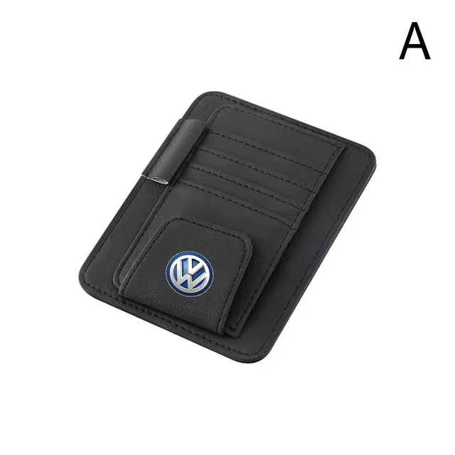 

Автомобильный солнцезащитный козырек-органайзер с несколькими карманами, универсальный автомобильный интерьер для Volkswagen VW Rline Beetle Touareg Tiguan Touran CC Golf MK6 7