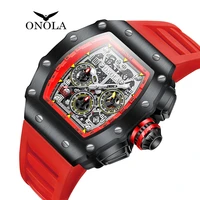 luxury watch men brand onola multifunctional sports gold watch mens waterproof quartz watches