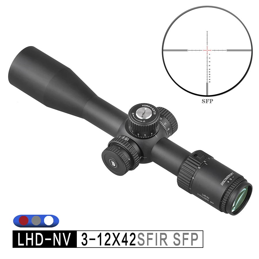 

2023 New Discovery Rifle LHD-NV 3-12 Illuminated Shockproof Side Focus with High Definition Bright Glass