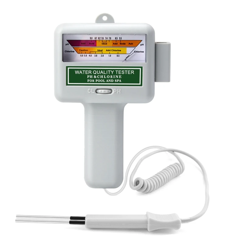 

PC-102 CL2 Chlorine PH Tester Portable Digital Monitor Analysis Chlorine Analyzer Measuring Tool Easy To Use A