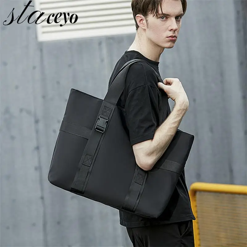 

Men's Handbag Lightweight Man Shoulder Bag Stylish Casual Shoulder Bag Fashion Travel Casual Laptop