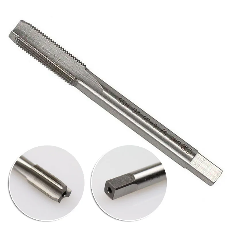 

HSS Right Hand Thread Tap 5/16" - 36 Screw Thread Metric Tap 5/16 - 36 Tpi Metalworking Hand Tools Accessories