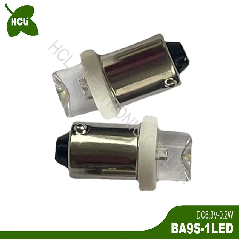 BA9S BAX9S T4W T11 1815 1895 DC3V 4.5V 5V 6V 6.3V 12V 24V Car Led Indicator Lamp Game Console Bulb Lights free shipping 50pc/lot