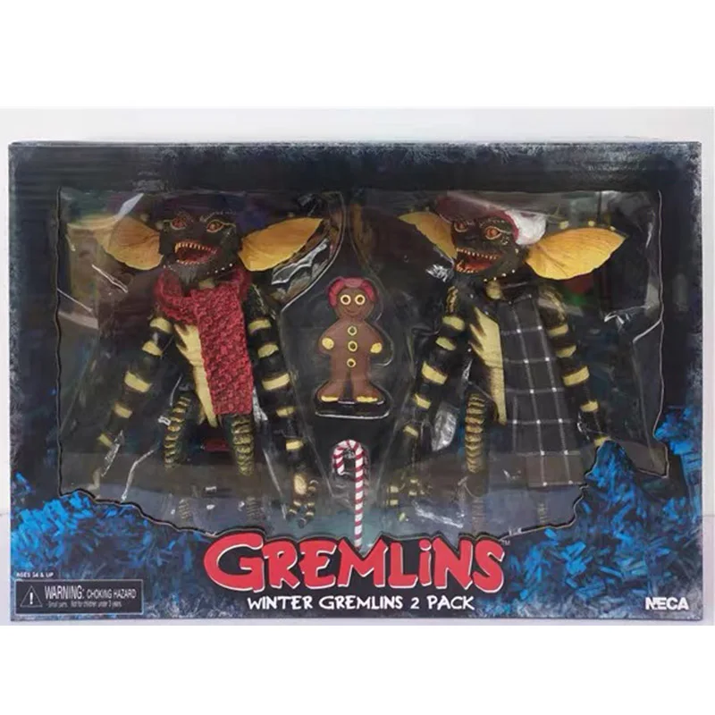 Фигурка NECA Elf Gremlins фигурка маленького монстра потрясающая проводите Счастливое