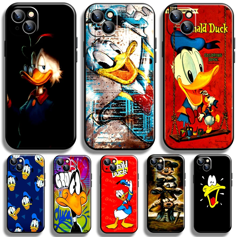 

Don Donald Fauntleroy Duck For Apple iPhone 13 12 11 Pro 12 13 Mini X XR XS Max SE 5 6 6s 7 8 Plus Phone Case Funda Back Black