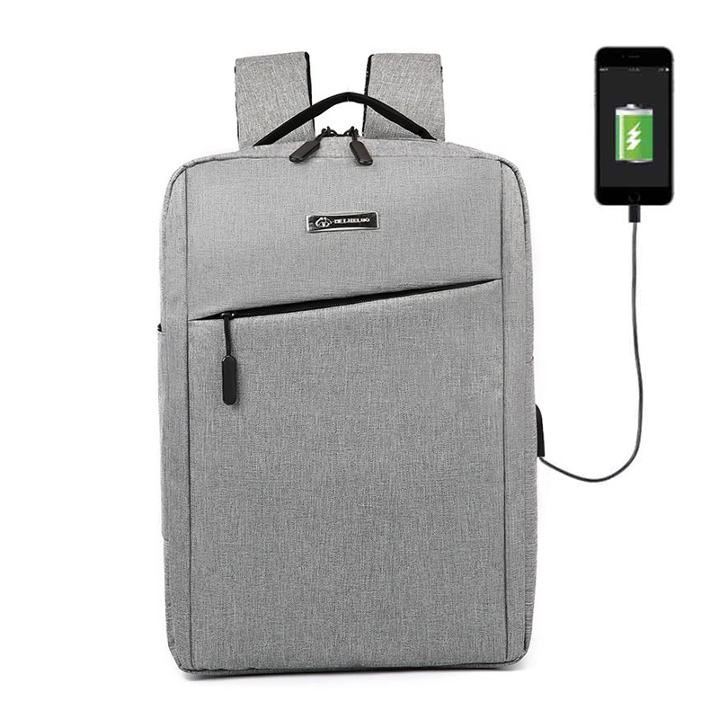 

AIWITHPM High Quality 14" Laptop Backpack USB Charge Port Urban Mochila Travel bag Schoolbag business bag