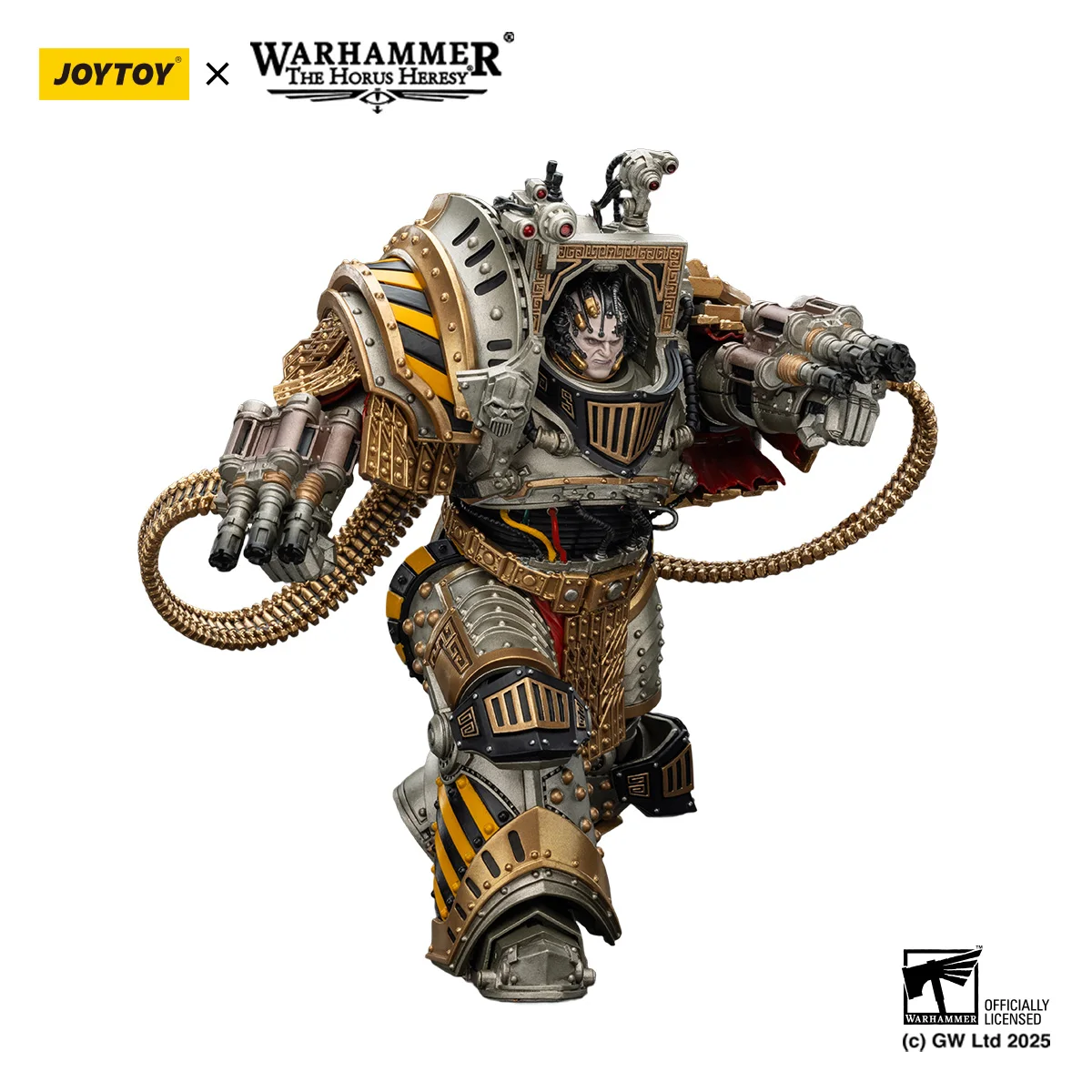 Фото JOYTOY Warhammer40K 1/18 Фигурка Железные воины Perturabo, Primarch of the lVth Legion фигурки игрушки №3