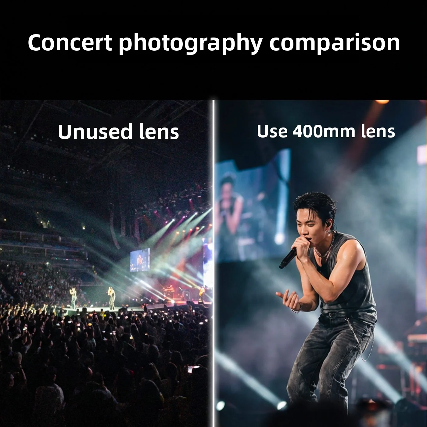 Телеобъектив Fotorgear 400 мм для мобильных телефонов, дополнительный универсальный телеобъектив для съемки с дальним планом, с T-образным креплением (art.: 3920d2ef0fb2f) - 3920d2ef0fb2f