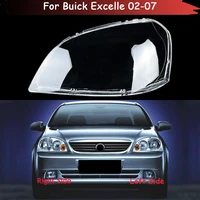 headlamp shell headlight caps transparent lens lampshade headlamp glass cover for buick excelle 2002 2003 2004 2005 2006 2007