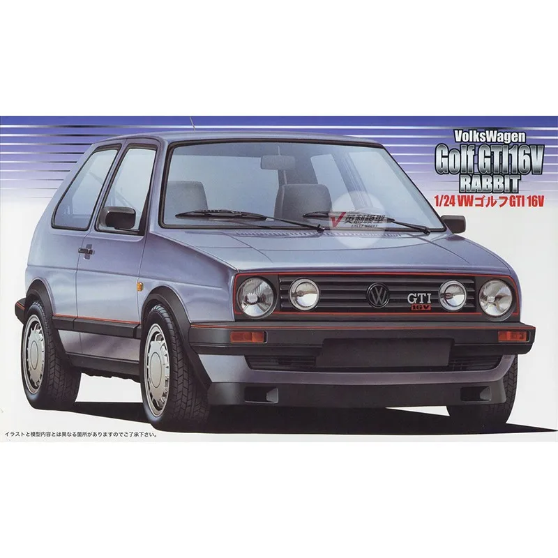 

1/24 Volkswagen Golf GTI 16V RABBIT 12675 Plastic Assembly Model