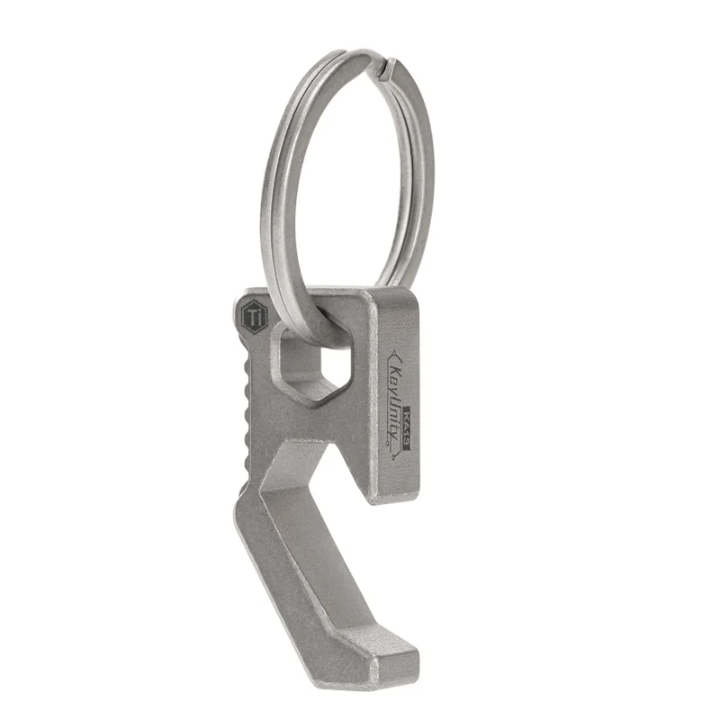 CooYoo KA13 Multifunctional Titanium Alloy Key Chain Opener Multipurpose Small Tool Pendant