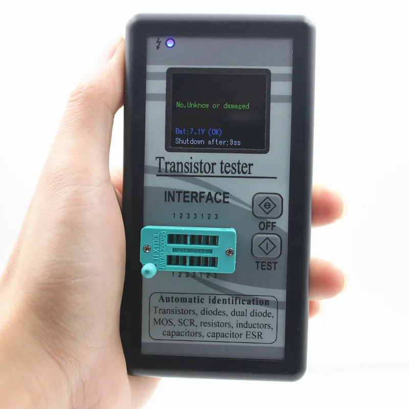 Color Screen Version Graphic Display M328 Transistor Tester Resistance Meter Inductance Meter Capacitance Meter ESR Meter