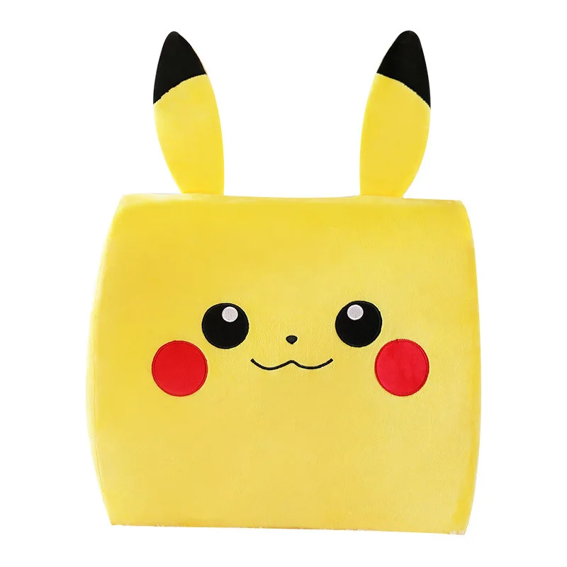 

Pikachu Memory Cotton Cushion Plush Toy Lumbar Pillow Sofa Backrest In Living Room Cartoon Car Seat Pokemon Plush