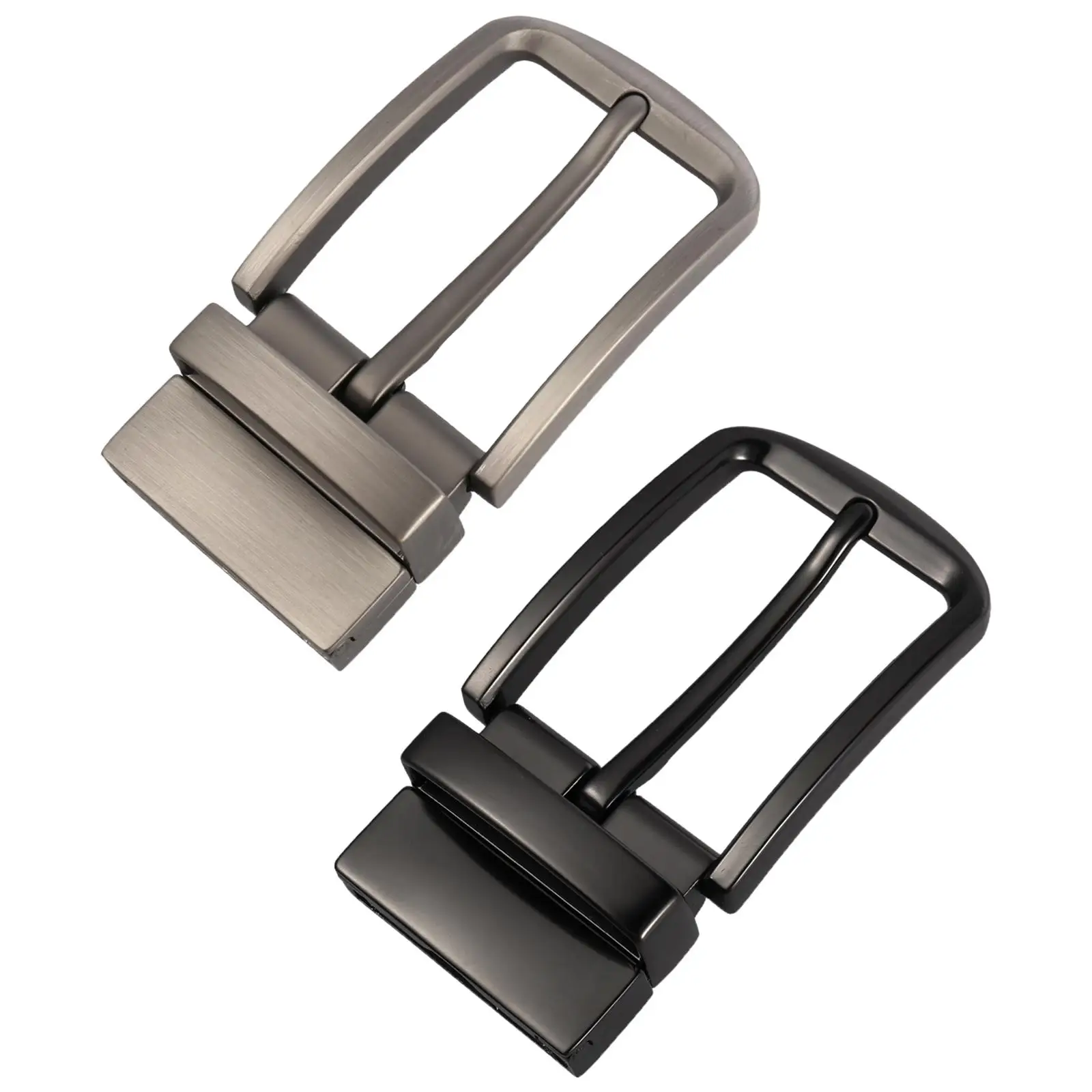 Мужская пряжка ремня из сплава для кожаного роскошная с одним зубцом