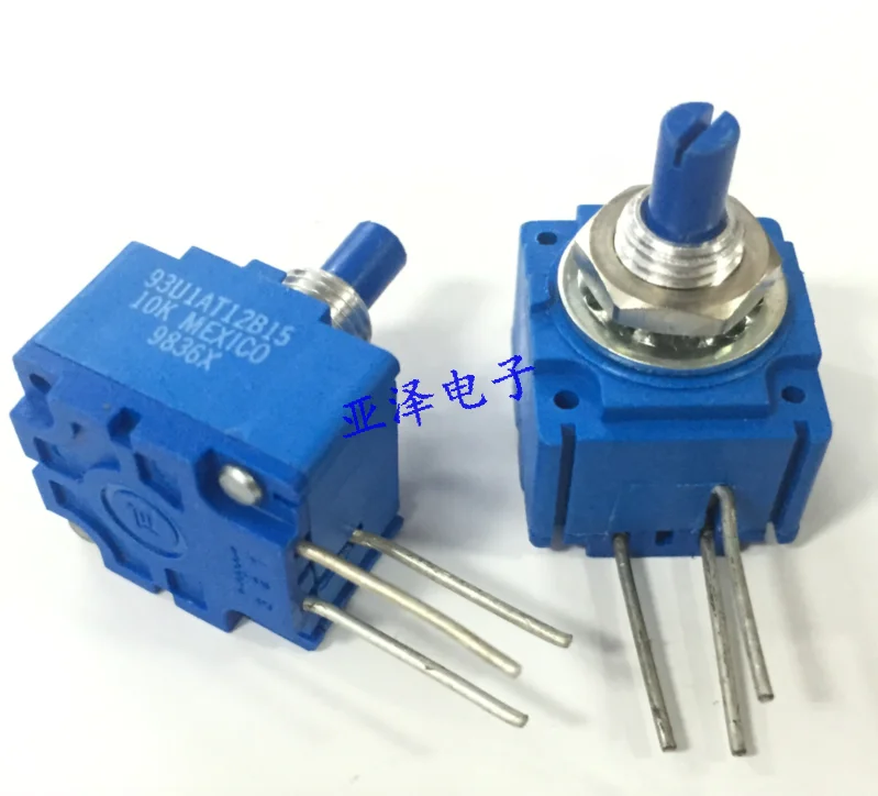 

Sealed precision potentiometer 93U1AT12A15 potentiometer 10K shaft length 12MM