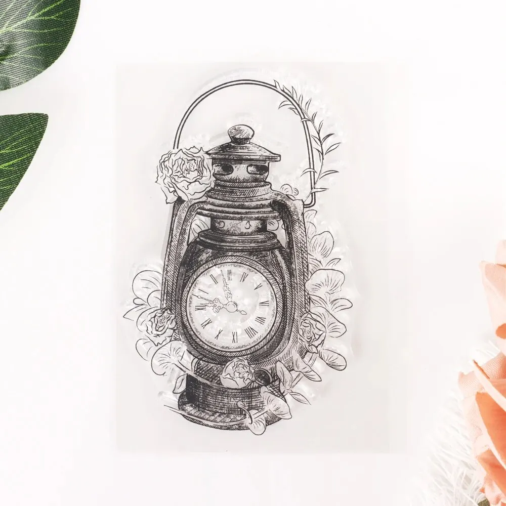 Винтажная камера серии Buji прозрачные силиконовые штампы альбом для скрапбукинга